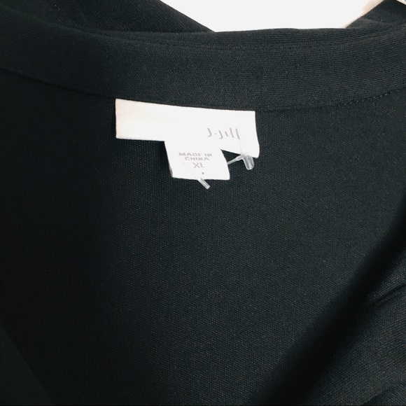 J Jill Womens Black Dress Size XL With Pockets - Picture 5 of 5